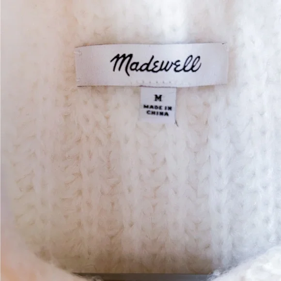 Madewell Loretto Mockneck Pullover Sweater - Picture 3 of 7